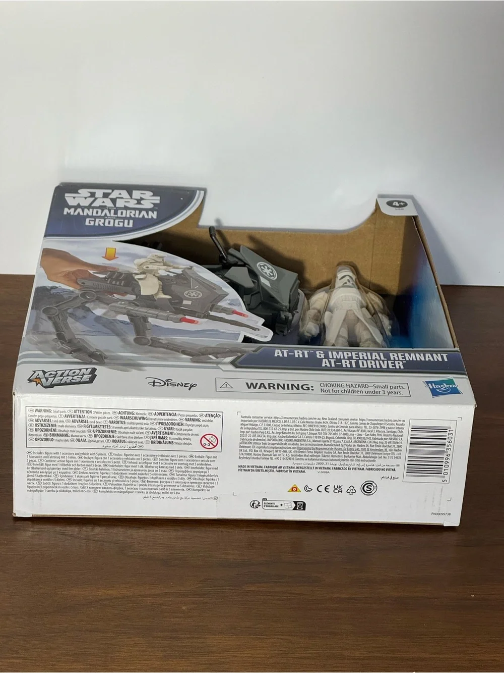 Star Wars ActionVerse AT-RT Imperial Remnant Driver Vehicle Figure Disney Hasbro